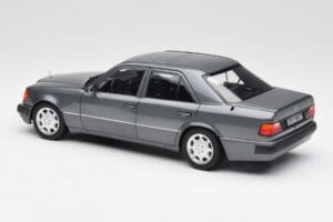 Mercedes 500 E W124 Pearl Grey Norev 1:18 183946 Diecast - image 7 of 8