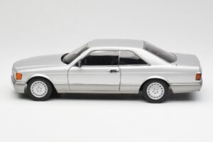 Mercedes 500 SEC C126 Silver AUTOart 1:18 76212 Diecast - image 4 of 8