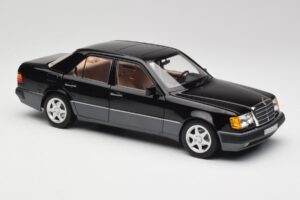 Mercedes 500E W124 Black Limited Edition Norev 1:18 183949 Diecast - image 6 of 12
