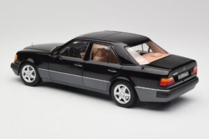 Mercedes 500E W124 Black Limited Edition Norev 1:18 183949 Diecast - image 7 of 12