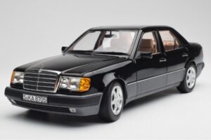 Mercedes 500E W124 Black Limited Edition Norev 1:18 183949 Diecast - image 9 of 12