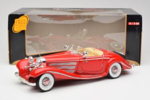 Mercedes 500K Special Roadster Red Maisto 1:18 56058 Diecast - image 8 of 8