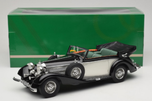 Mercedes 540K Cabriolet Black Silver Cult Models 1:18 CML184-3 Diecast - image 6 of 6