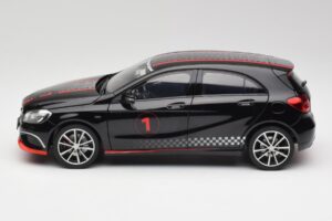 Mercedes A-Class W176 AMG Black Norev 1:18 183596 Diecast - image 4 of 8
