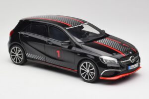 Mercedes A-Class W176 AMG Black Norev 1:18 183596 Diecast - image 6 of 8