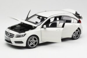 Mercedes A-Class W176 Cirrus White Norev 1:18 B66960126 Diecast - image 2 of 8
