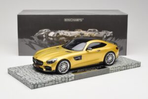 Mercedes Brabus AMG GT S C190 600 Desert Gold Minichamps 1:18 107032522 Diecast - image 6 of 6