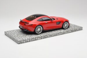 Mercedes Brabus AMG GT S C190 600 Mars Red Minichamps 1:18 107032521 Diecast - image 2 of 6