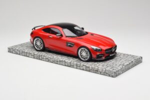 Mercedes Brabus AMG GT S C190 600 Mars Red Minichamps 1:18 107032521 Diecast - image 4 of 6