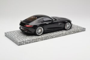 Mercedes Brabus AMG GT S C190 Obsidian Black Minichamps 1:18 107032520 Diecast - image 2 of 6
