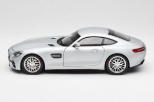 Mercedes AMG GT S C190 Designo Iridium Silver Magno Norev 1:18 B66960485 Diecast - image 4 of 8