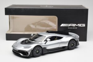 Mercedes AMG One Hightech Silver NZG 1:18 B66961043 Diecast - image 8 of 8