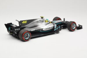 Mercedes AMG Petronas W08 V. Rossi Ride Swap Valencia December 2019 Minichamps 1:18 110191746 Diecast - image 2 of 6