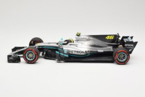 Mercedes AMG Petronas W08 V. Rossi Ride Swap Valencia December 2019 Minichamps 1:18 110191746 Diecast - image 3 of 6