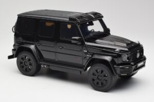 Mercedes Brabus G800 W463 4x4 Obsidian Black GT Spirit 1:18 GT500 Resin - image 4 of 6
