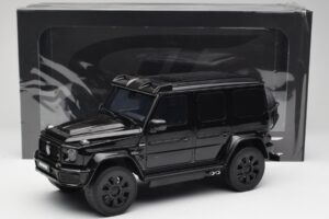 Mercedes Brabus G800 W463 4x4 Obsidian Black GT Spirit 1:18 GT500 Resin - image 6 of 6