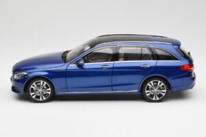 Mercedes C-Class S205 T-Modell Brilliant Blue Metallic Norev 1:18 B66960257 Diecast - image 4 of 8