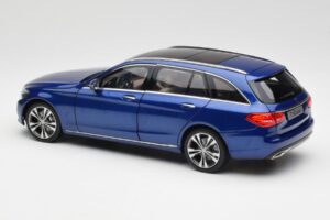 Mercedes C-Class S205 T-Modell Brilliant Blue Metallic Norev 1:18 B66960257 Diecast - image 7 of 8
