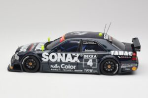 Mercedes C-Class W202 #4 B. Schneider DTM 1994 UT Models 1:18 180943304 Diecast - image 4 of 8