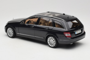 Mercedes C-Class W204 Estate Obsidian Black AUTOart 1:18 B66962349 Diecast - image 7 of 8