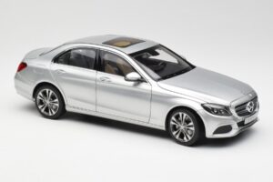 Mercedes C-Class W205 Iridium Silver Metallic Norev 1:18 B66960253 Diecast - image 6 of 8