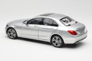 Mercedes C-Class W205 Iridium Silver Metallic Norev 1:18 B66960253 Diecast - image 7 of 8
