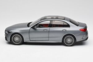 Mercedes C-Class W206 Designo Selenite Grey Magno NZG 1:18 B66960638 Diecast - image 3 of 8