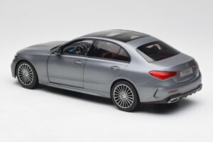 Mercedes C-Class W206 Designo Selenite Grey Magno NZG 1:18 B66960638 Diecast - image 4 of 8