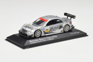 Mercedes C-Class W203 #8 Team AMG DTM Test Car 2004 Minichamps 1:43 400043498 Diecast - image 2 of 4