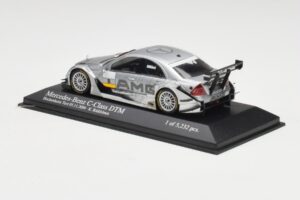 Mercedes C-Class W203 #8 Team AMG DTM Test Car 2004 Minichamps 1:43 400043498 Diecast - image 3 of 4