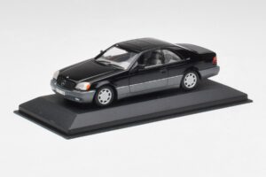 Mercedes C140 600 SEC Black Minichamps 1:43 32600 Diecast - image 2 of 4