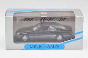 Mercedes C140 600 SEC Black Minichamps 1:43 32600 Diecast - image 4 of 4