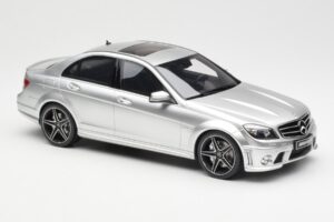 Mercedes C63 AMG W204 Silver GT Spirit 1:18 GT462 Resin - image 4 of 6