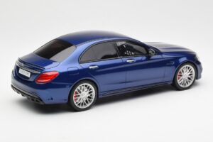 Mercedes AMG C63 S W205 Blue GT Spirit 1:18 ZM044 Resin - image 2 of 6