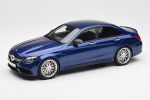 Mercedes AMG C63 S W205 Blue GT Spirit 1:18 ZM044 Resin