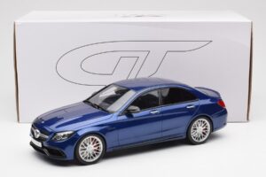Mercedes AMG C63 S W205 Blue GT Spirit 1:18 ZM044 Resin - image 6 of 6