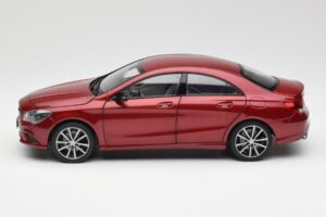 Mercedes CLA C117 Designo Patagonia Red Metallic Norev 1:18 B66960131 Diecast - image 4 of 8
