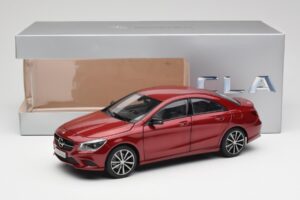 Mercedes CLA C117 Designo Patagonia Red Metallic Norev 1:18 B66960131 Diecast - image 8 of 8
