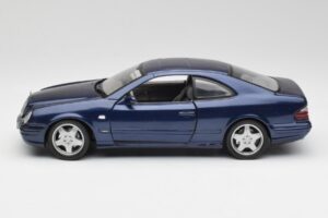 Mercedes CLK 55 AMG C209 Blue Metallic Anson 1:18 30343 Diecast - image 4 of 8
