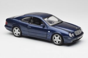 Mercedes CLK 55 AMG C209 Blue Metallic Anson 1:18 30343 Diecast - image 6 of 8