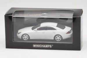 Mercedes CLS-Class C219 Linea White Minichamps 1:43 436034300 Diecast - image 4 of 4