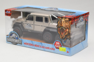 Mercedes AMG G63 6x6 Jurassic World Jada 1:24 97080 Diecast - image 3 of 3