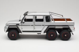 Mercedes AMG G63 W463 6x6 Iridium Silver AUTOart 1:18 76301 Composite - image 4 of 8