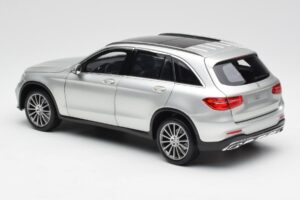 Mercedes GLC X253 Iridium Silver Norev 1:18 B66960363 Diecast - image 7 of 8