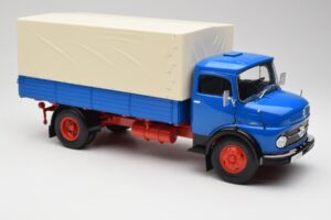 Mercedes L911 Blue Schuco 1:18 450044800 Diecast - image 6 of 8