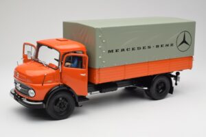 Mercedes L911 Orange Schuco 1:18 450044700 Diecast - image 2 of 8
