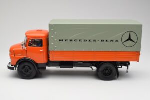 Mercedes L911 Orange Schuco 1:18 450044700 Diecast - image 4 of 8