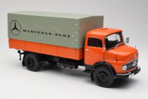 Mercedes L911 Orange Schuco 1:18 450044700 Diecast - image 6 of 8