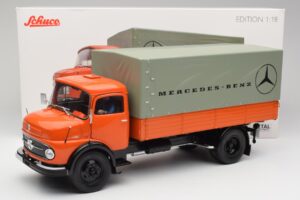 Mercedes L911 Orange Schuco 1:18 450044700 Diecast - image 8 of 8