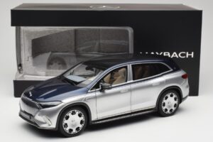 Mercedes Maybach EQS 680 V297 Blue NZG 1:18 1060/23 Diecast - image 8 of 8
